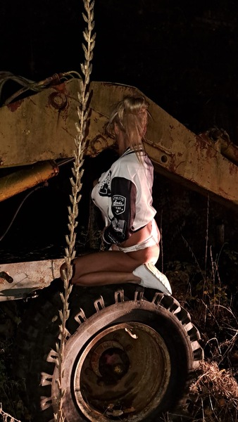 Foto von Blonder Vamp