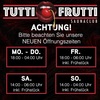 Neue Öffnungszeiten im Tutti-Frutti Saunaclub