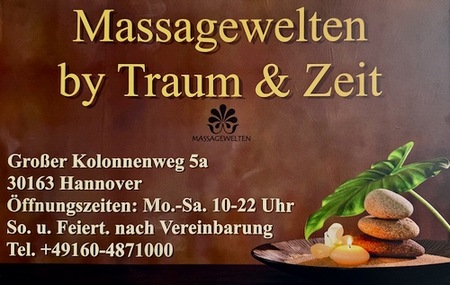 MASSAGEWELTEN by Traum & Zeit, Hannover