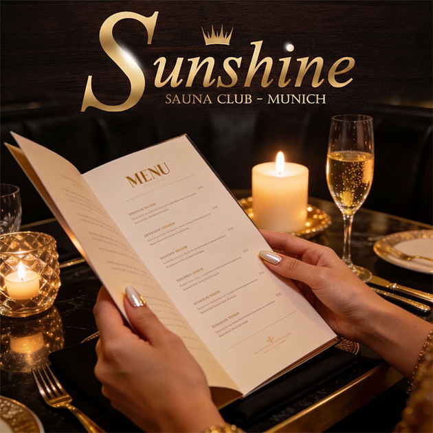 FKK Saunaclub Sunshine / München - Speisekarte