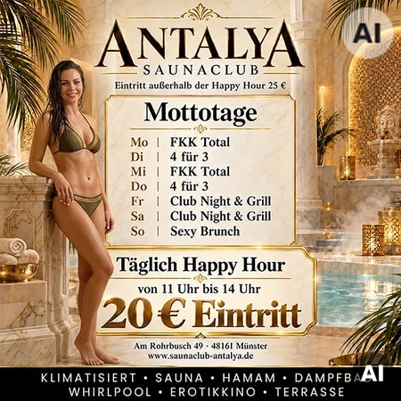 Saunaclub Antalya, Münster - Stadtteil Roxel