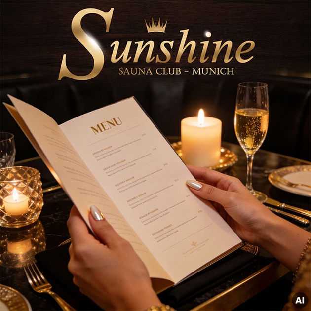 FKK Saunaclub Sunshine / München - Speisekarte