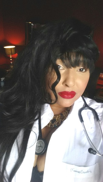 Foto von Bizarrlady im Gynstuhl