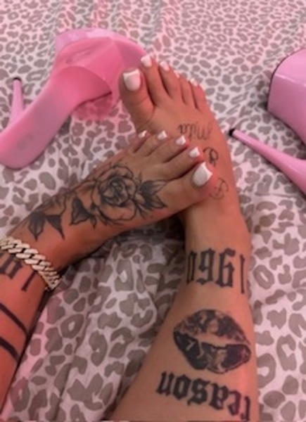 Foto von Deutsche, tätowierte, Curvy Lina- NUR über WA erreichbar!