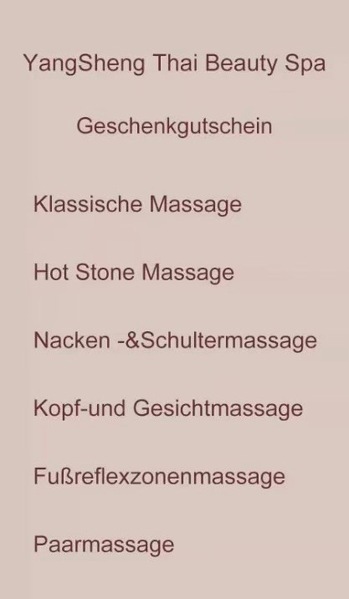 Foto von Yang Sheng Massage
